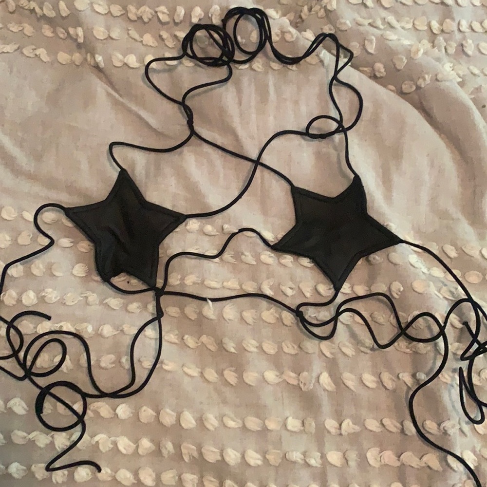Star strap top